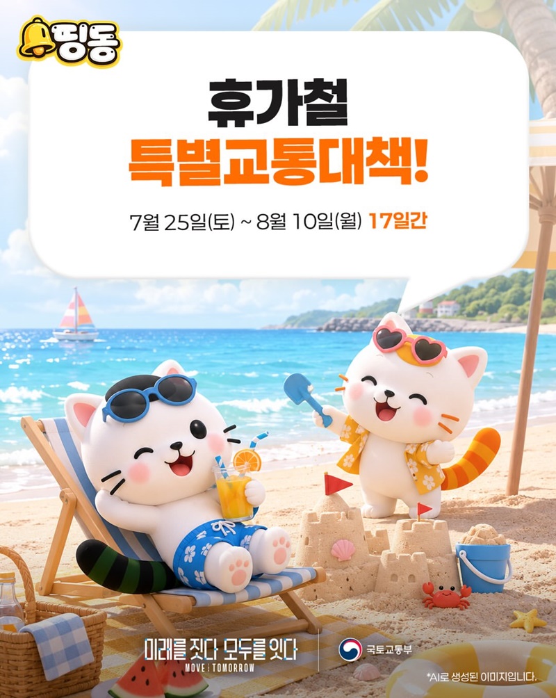 휴가철 특별교통대책!