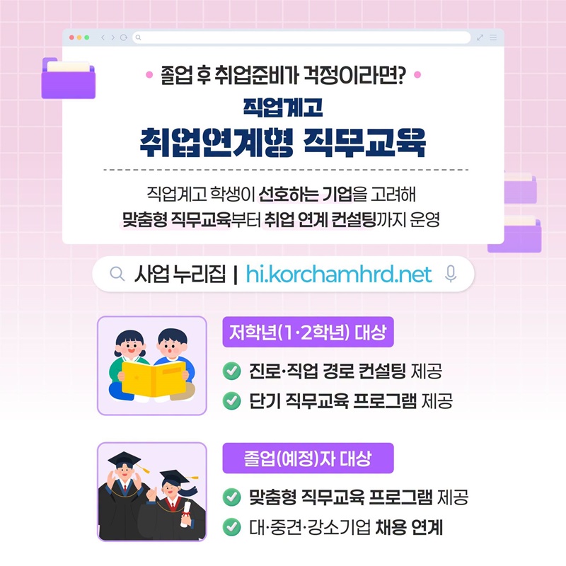 내 고민 해결해줄 교육부 청년 지원정책