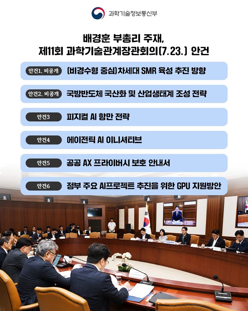 대도약의 골든타임, 초격차 성장동력 확보와 AI 생태계 발전기반 강화