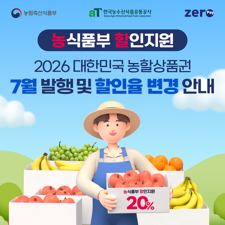 농식품부 할인지원(출처 : 농림축산식품부)