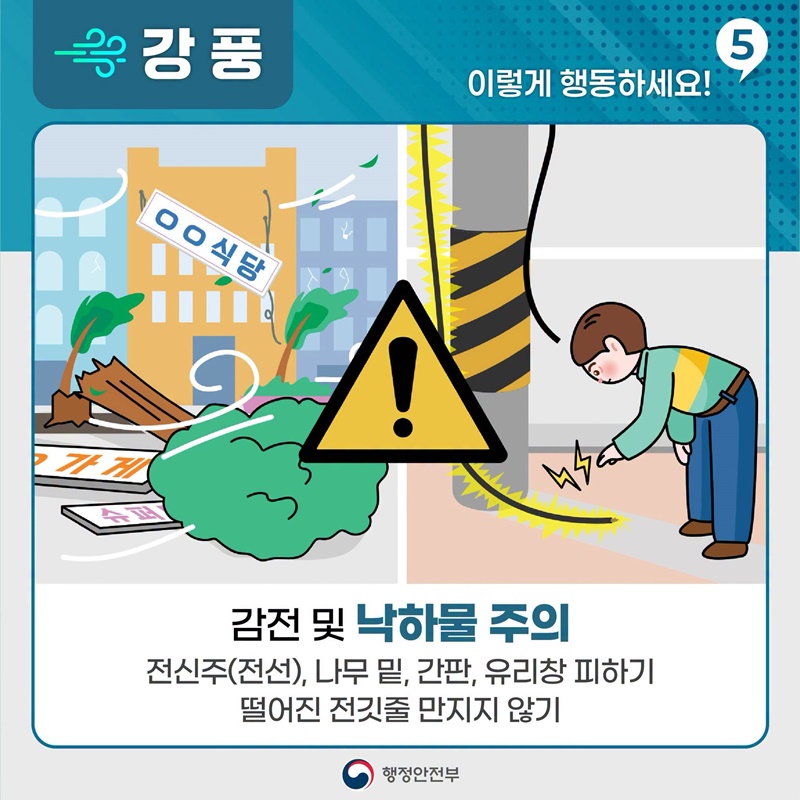 강풍 대비는 바람이 불기 전에!