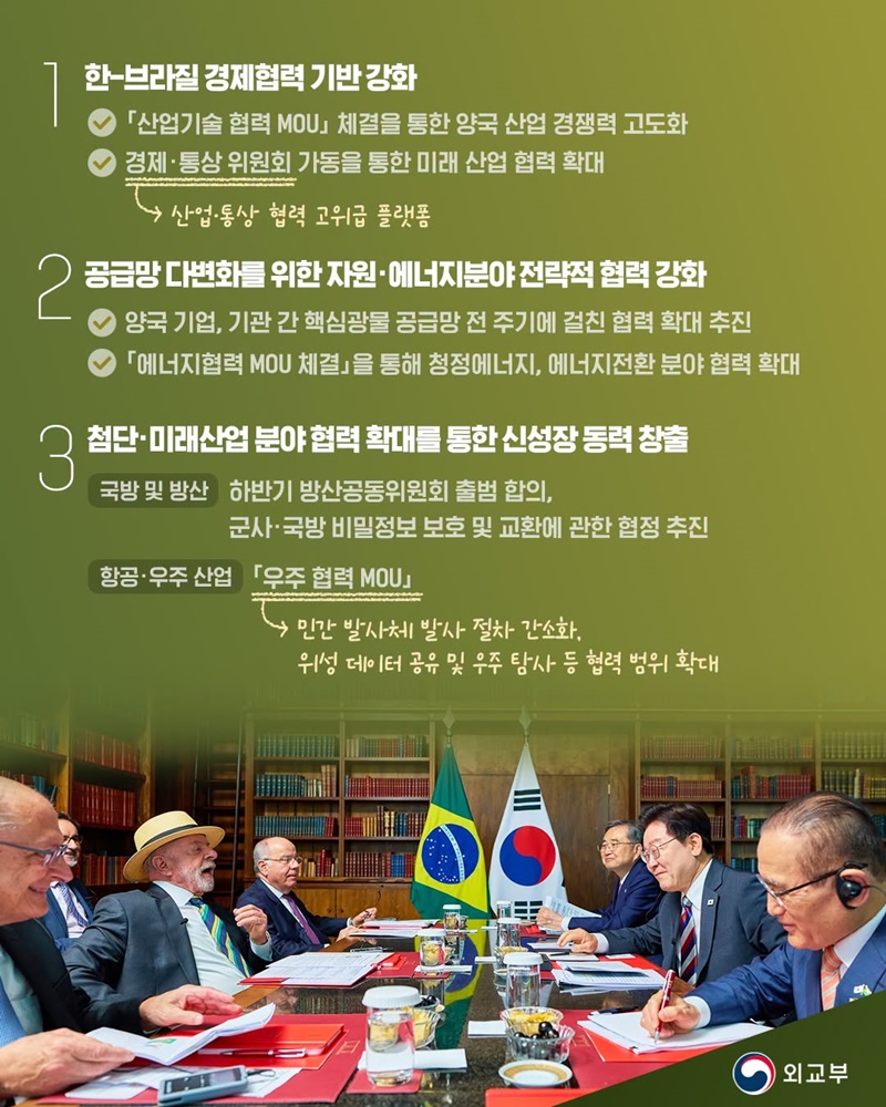 한-브라질 정상회담(2026.7.27.)