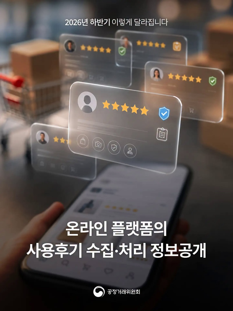 온라인 플랫폼의 사용후기 수집·처리 정보공개