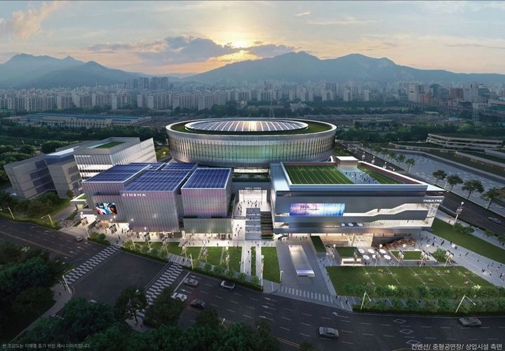 2027년 5월 완공 예정인 서울 창동 '서울아레나' 모습. 자료 대중문화교류위원회