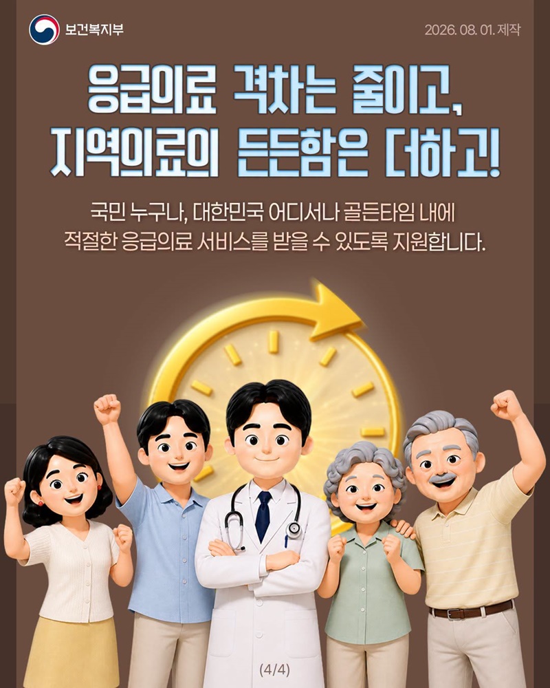 비수도권·취약지 응급의료기관에 1000억 원 융자 지원!
