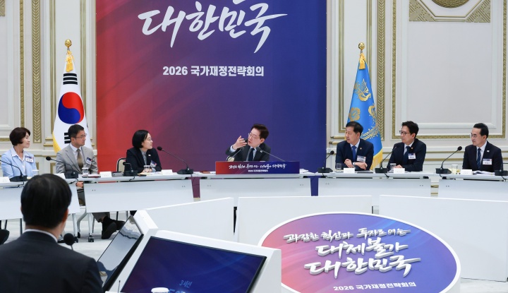 이재명 대통령이 13일 청와대 영빈관에서 열린 2026년 국가재정전략회의에서 발언하고 있다. 2026.7.13 (ⓒ뉴스1, 무단 전재-재배포 금지)