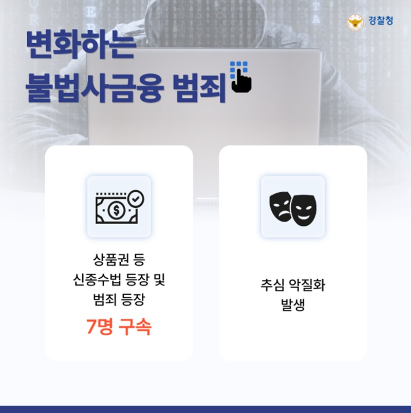 불법사금융 범죄 척결 종합대책 추진