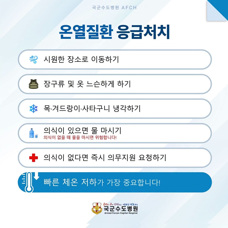 폭염보다 무서운 적, 온열질환