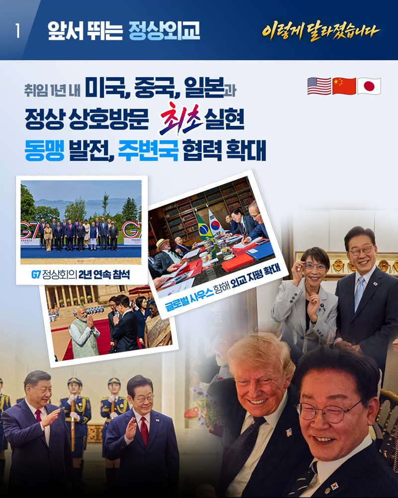 대체불가 대한민국, 세계가 찾는 외교강국