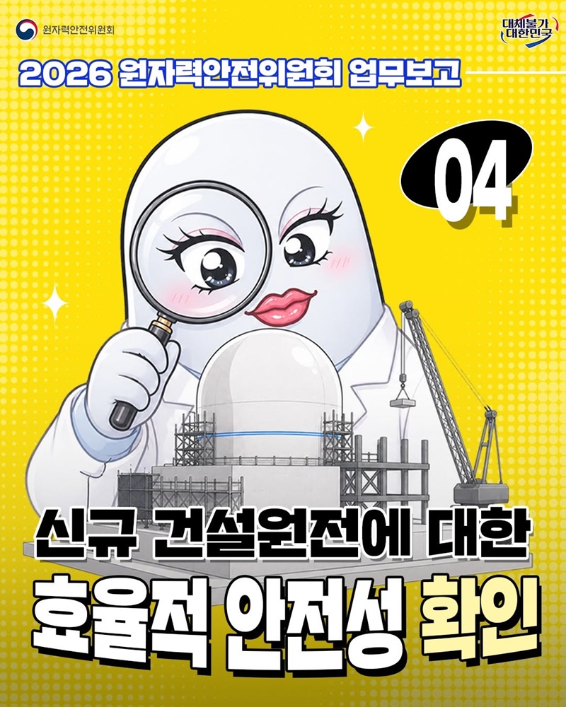 신규 건설원전에 대한 효율적 안전성 확인