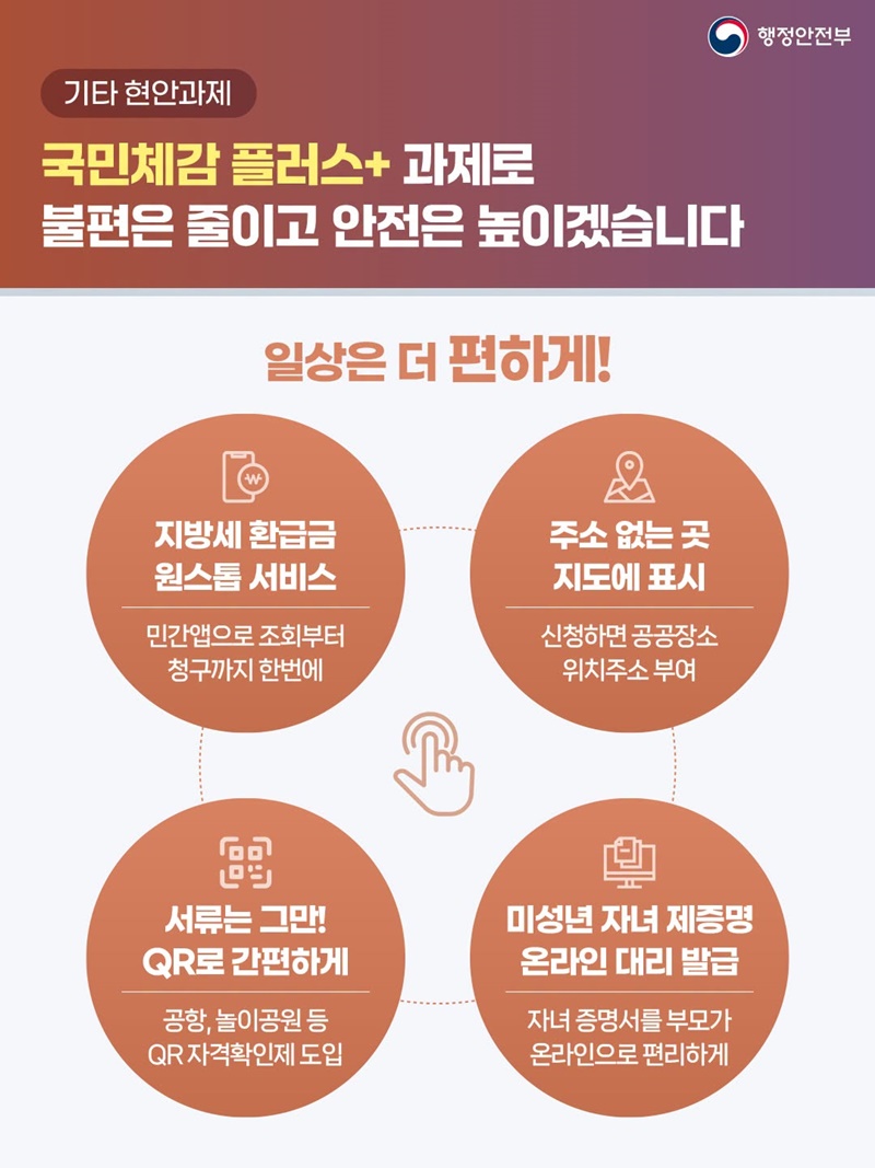 국민 삶에 플러스 행복안전부