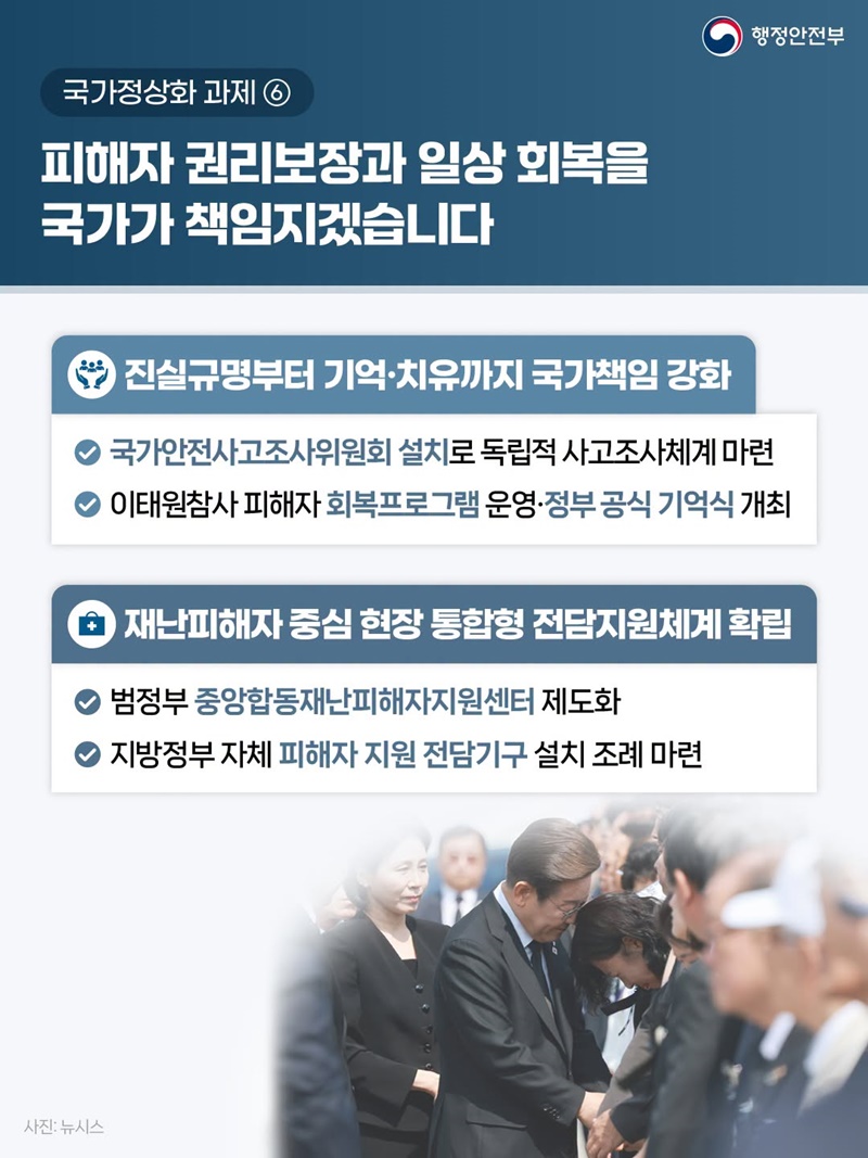 국민 삶에 플러스 행복안전부