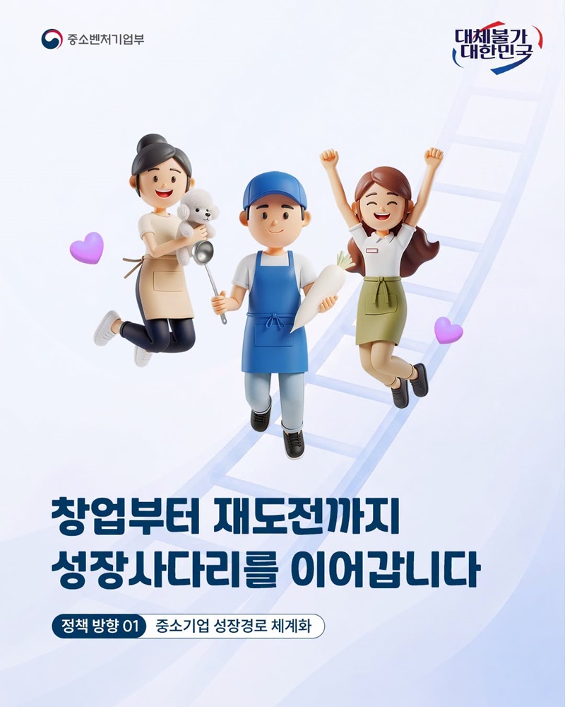 창업부터 재도전까지 성장사다리를 이어갑니다
