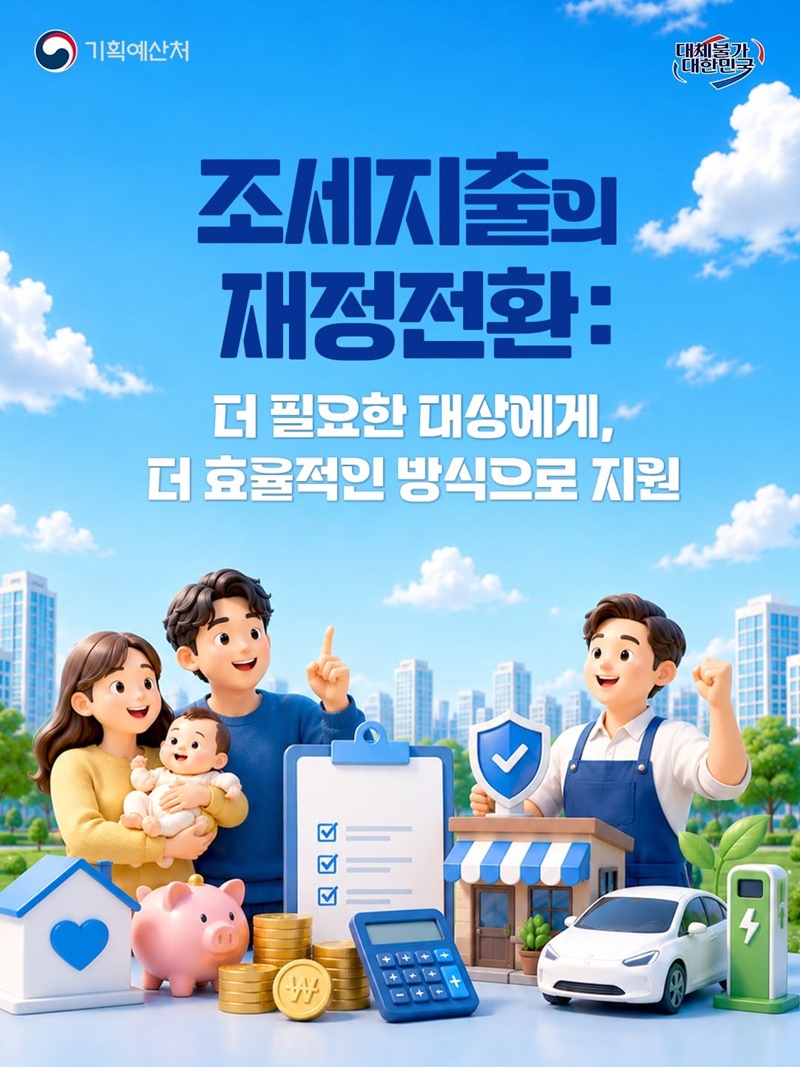 조세지출의 재정전환, 더 필요한 대상에게 더 효율적인 방식으로 지원