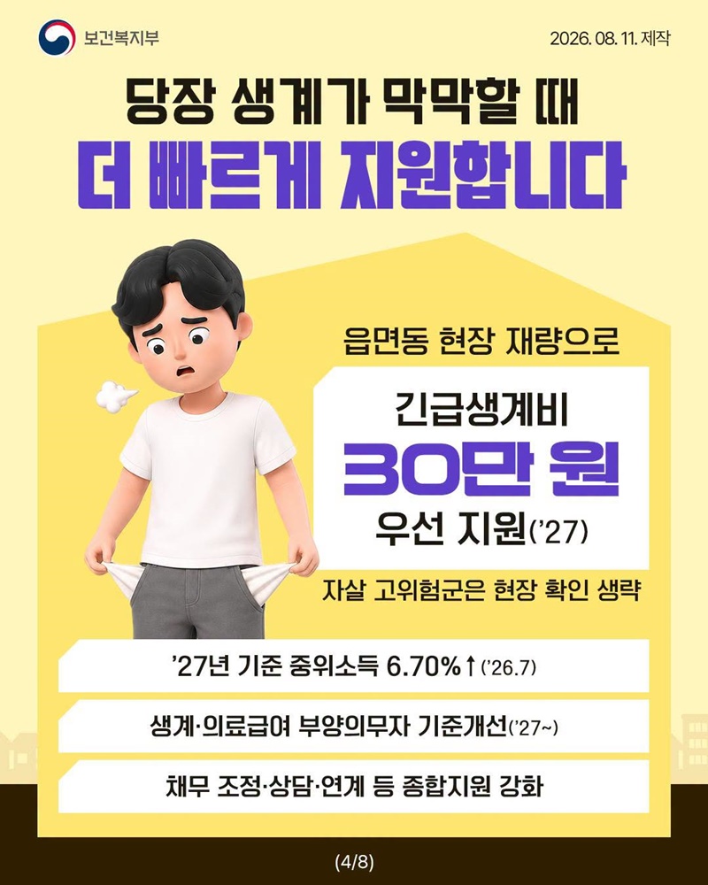 혼자 버티고 있는 위기, 먼저 발견하고 지원합니다