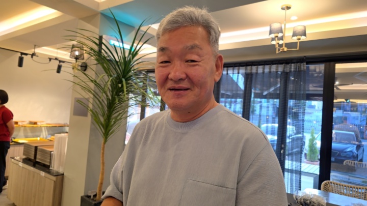 현장에서 만난 상인