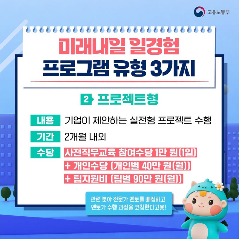 취업을 준비 중이라면 미래내일 일경험
