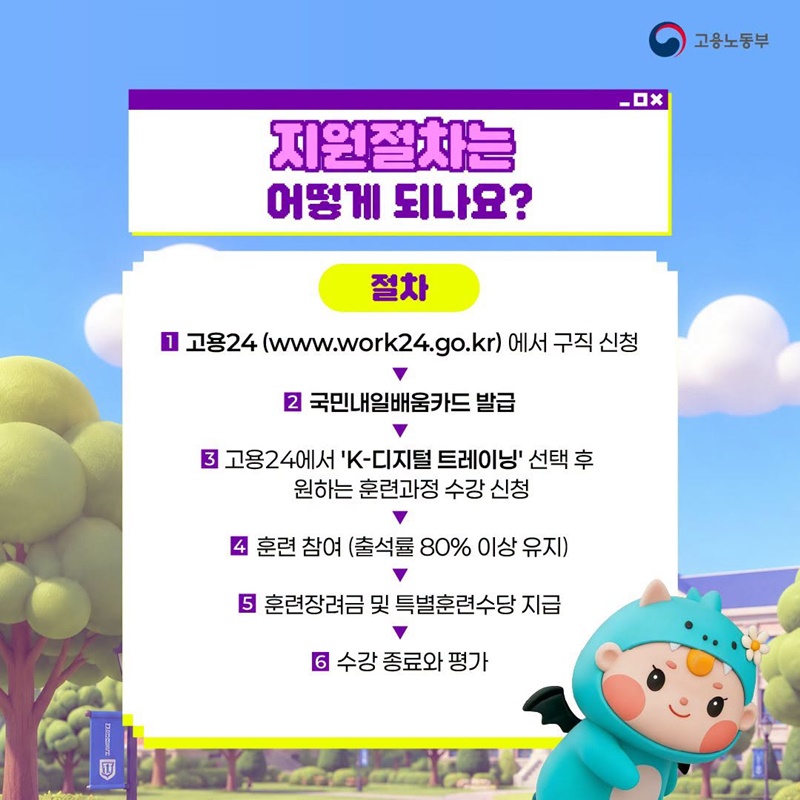 첨단산업 분야 취·창업을 준비한다면? K-디지털 트레이닝!