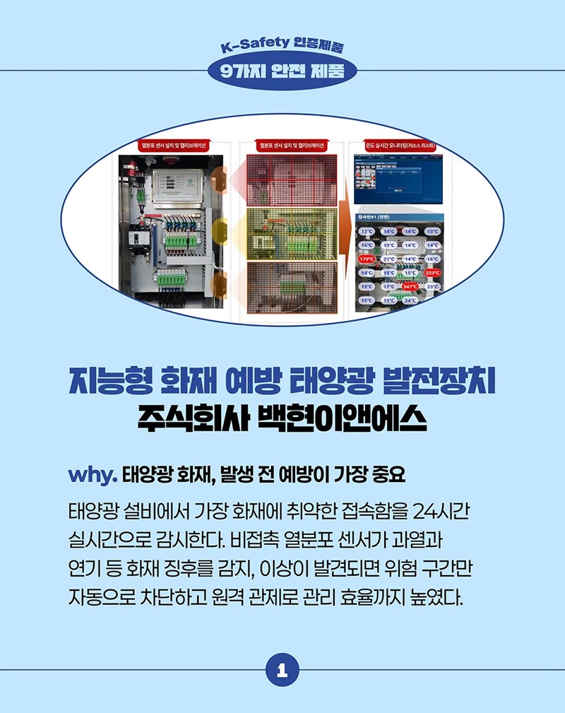 일상과 산업현장을 더 안전하게 만드는 K-Safety 인증제품