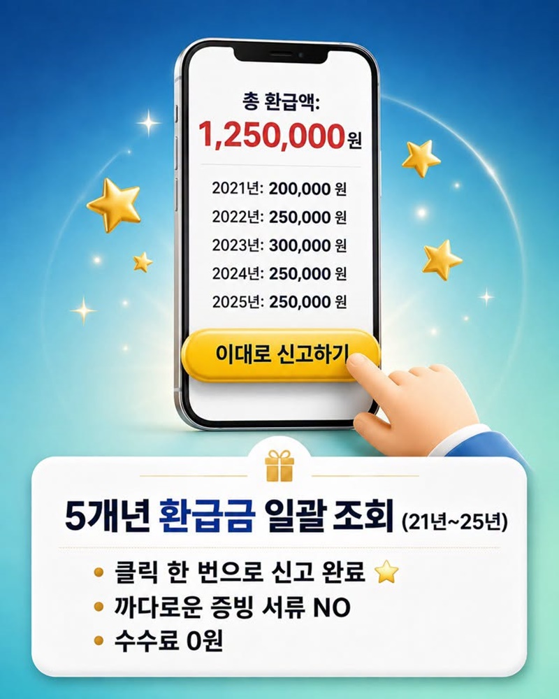 국세청 기한 후 환급 서비스 개시!(9/1~)