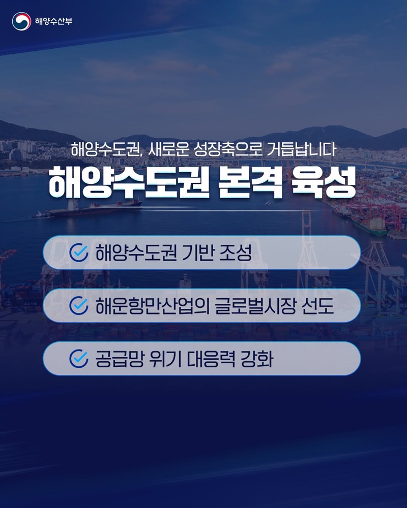 해양수도권 본격 육성