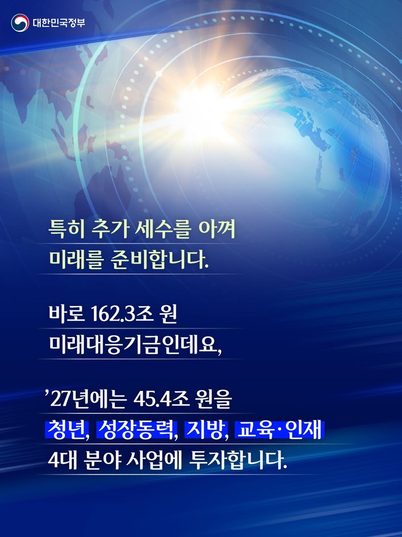 내년 예산안 뭐가 달라진 거지?