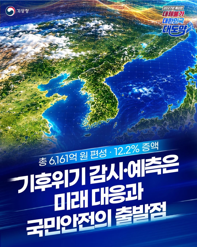 기후위기 감시·예측은 미래 대응과 국민안전의 출발점