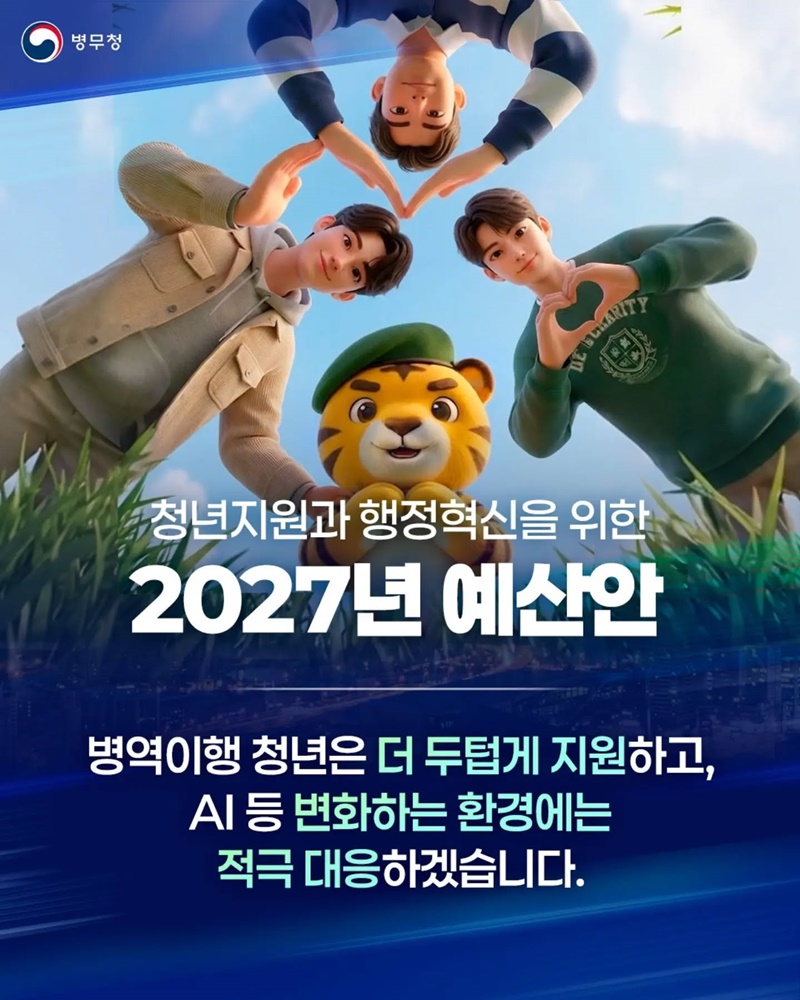 병무청 예산안 5249억 원 편성