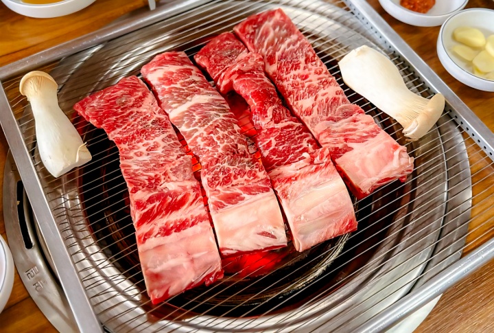 포천의 대표적인 음식인 '이동갈비'. (본인촬영)