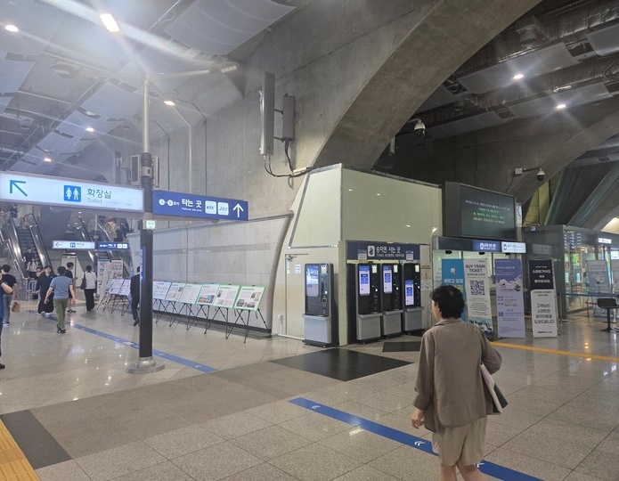 천안아산역 역내 모습 (본인 촬영)