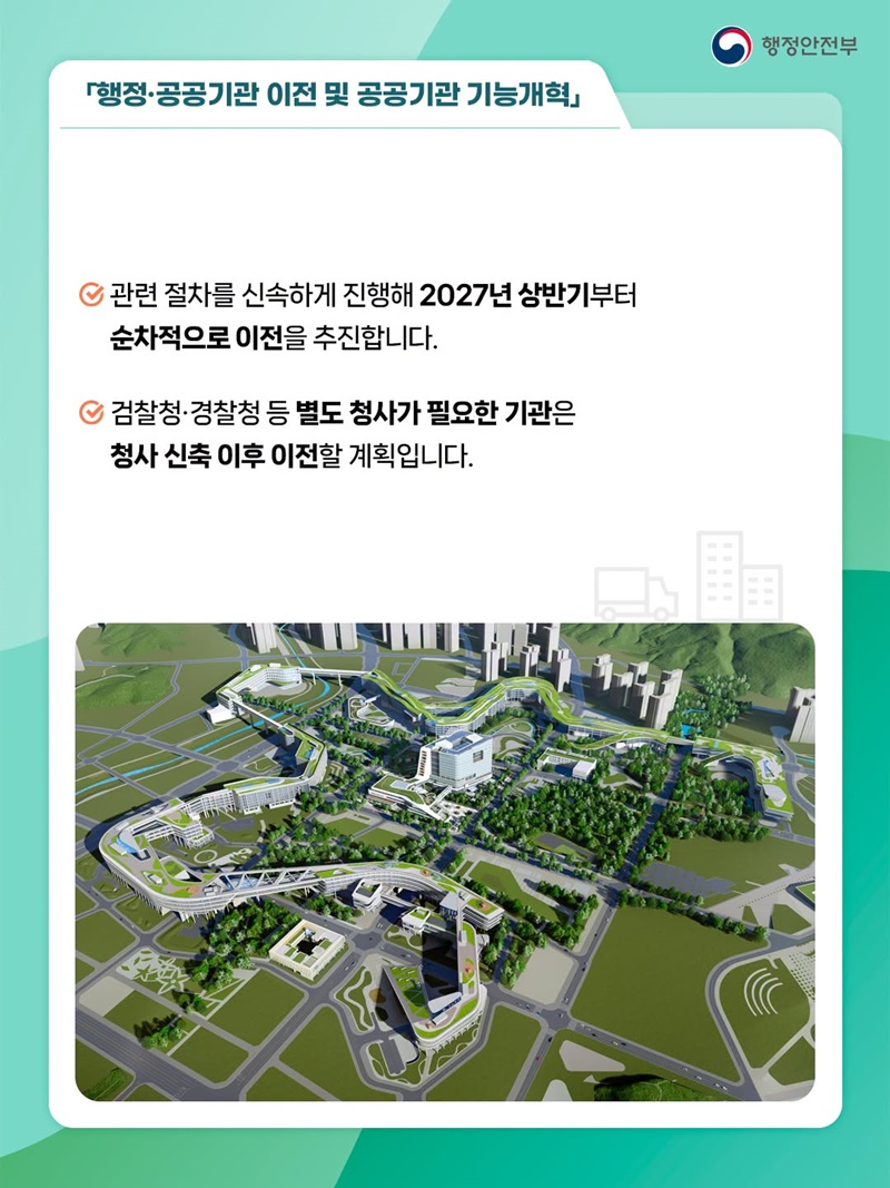 중앙행정기관 2차 이전 추진