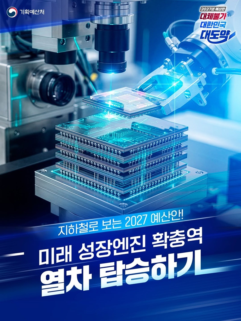 미래 성장엔진 확충역 열차 탑승하기