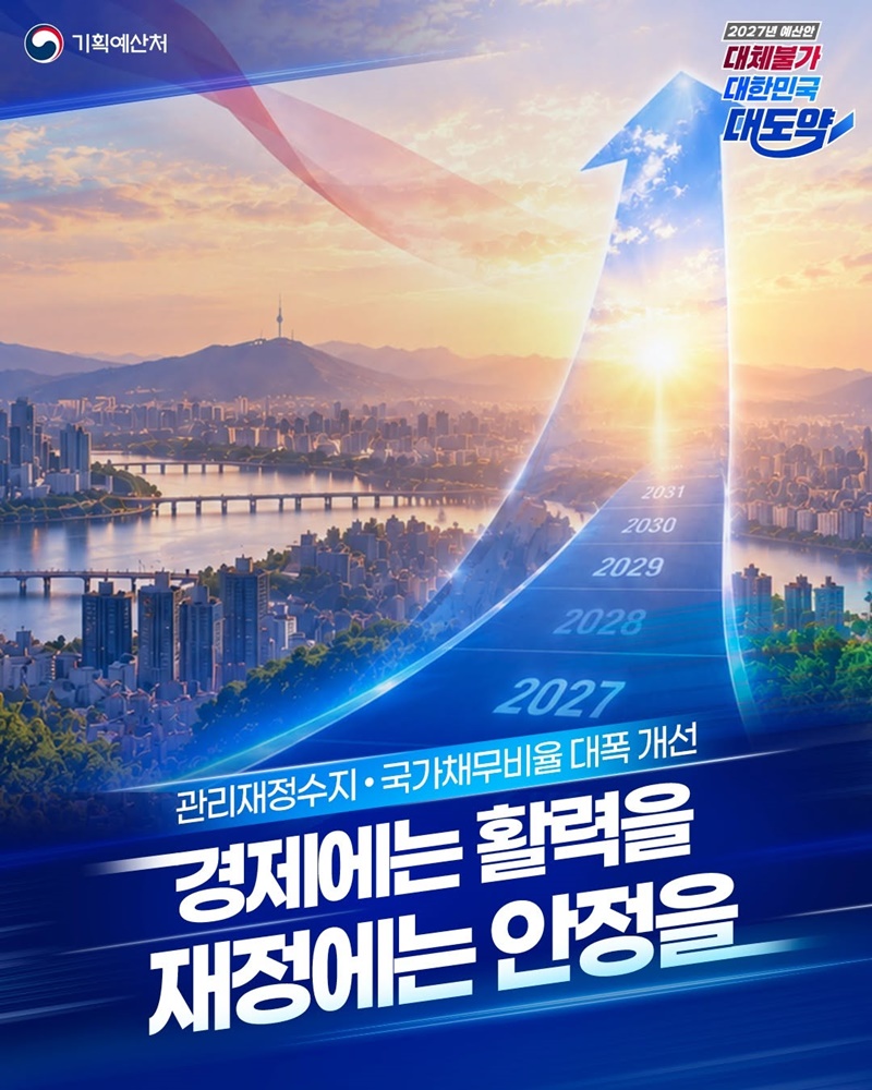 경제에는 활력을, 재정에는 안정을