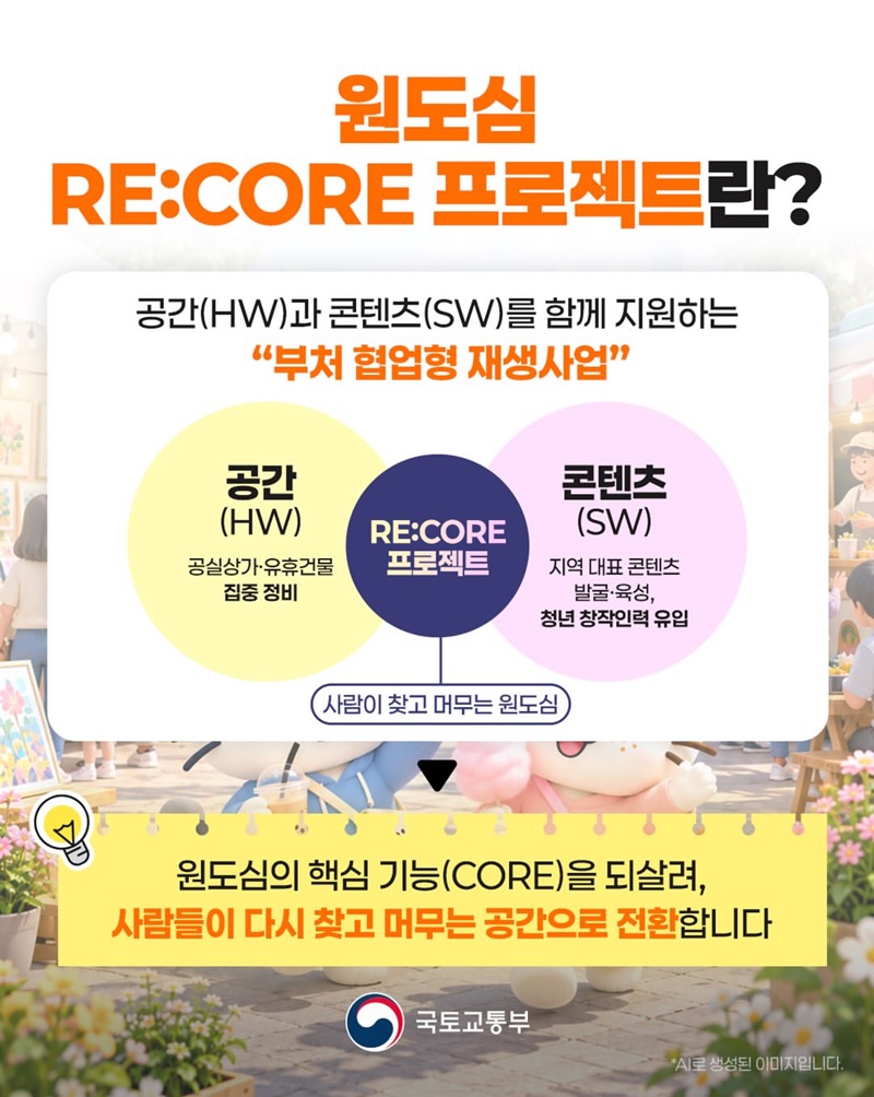 원도심, 사람과 콘텐츠로 다시 채웁니다