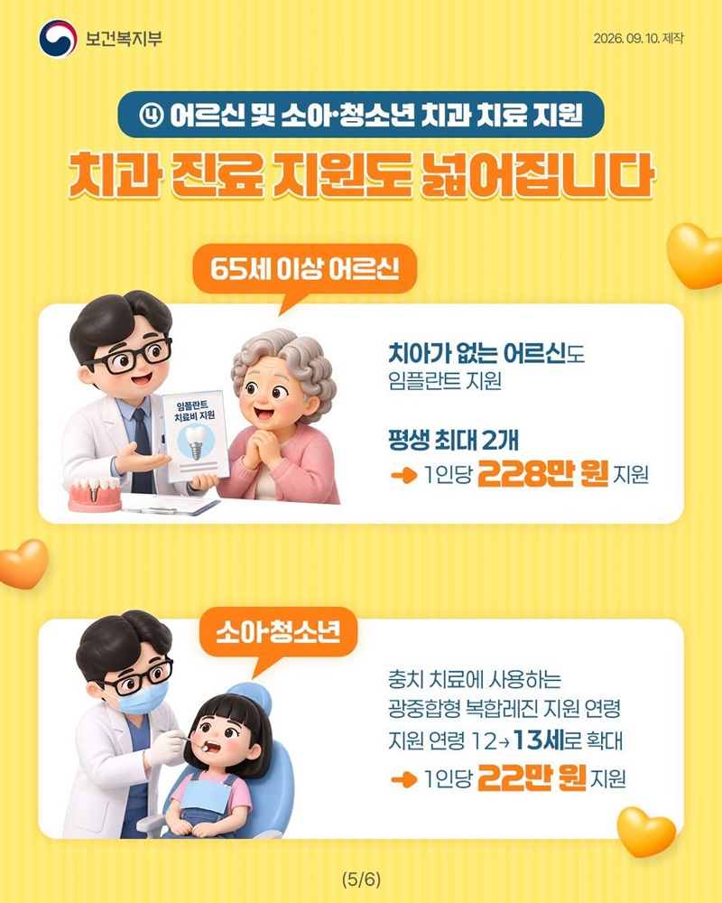 건강보험료율은 그대로, 필요한 보장은 더 두텁게!