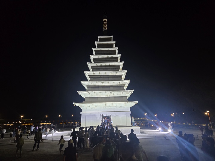 익산 국가유산 미디어아트 (본인촬영)
