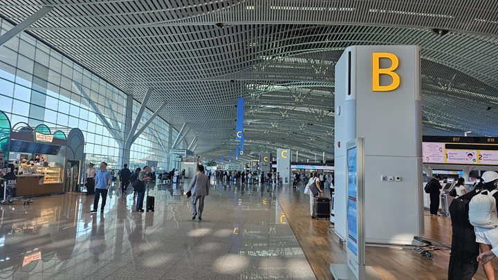 인천공항 출국장 (본인 촬영)