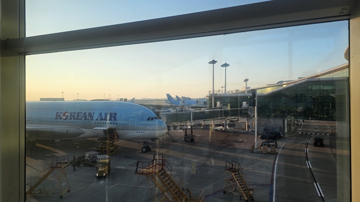 인천공항 비행기(본인 촬영)