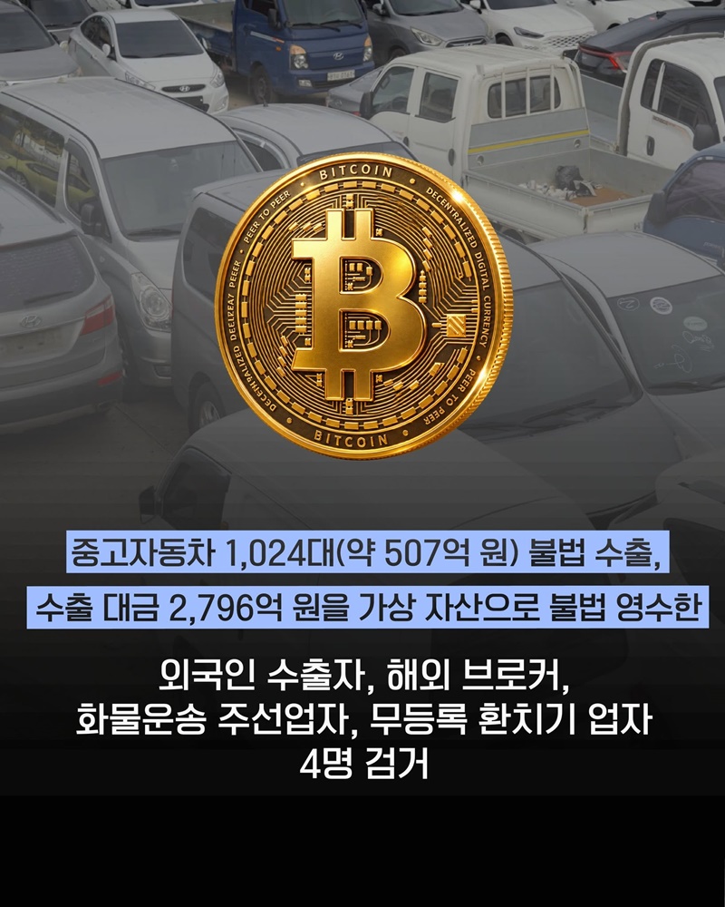 507억 원대 중고차, 어디로 사라졌나?