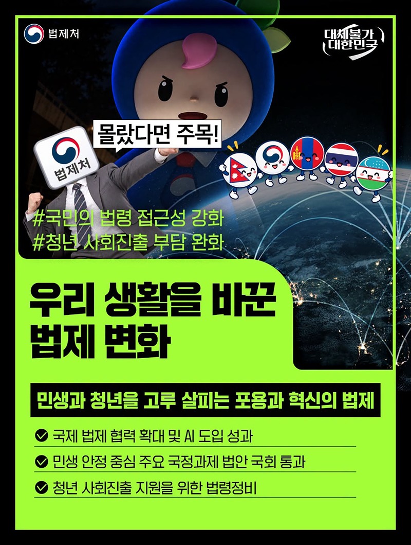 우리 생활을 바꾼 법제 변화