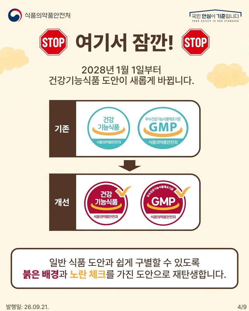 명절 선물 건강기능식품 확인방법·주의사항