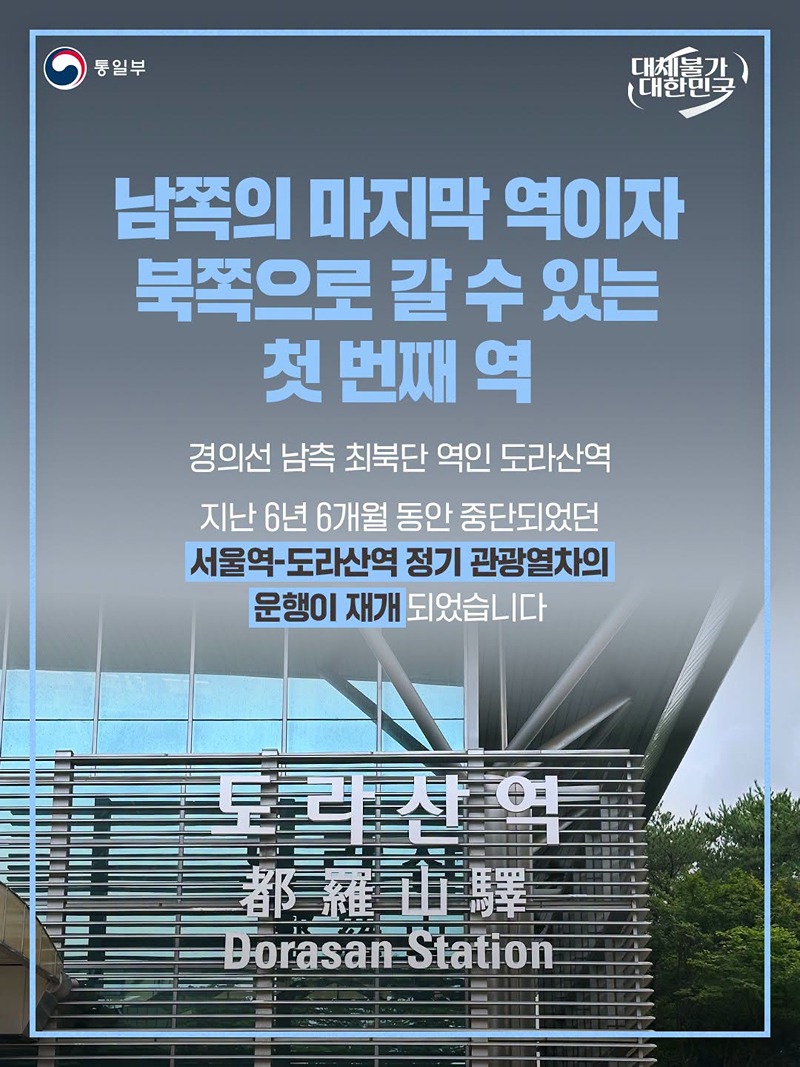 도라산역, 평화를 다시 잇다