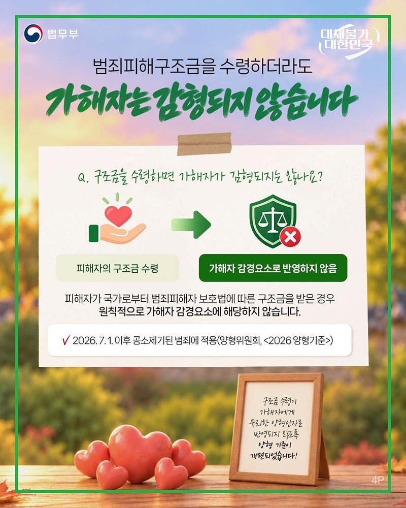 강력범죄 피해자를 위한 범죄피해구조금?