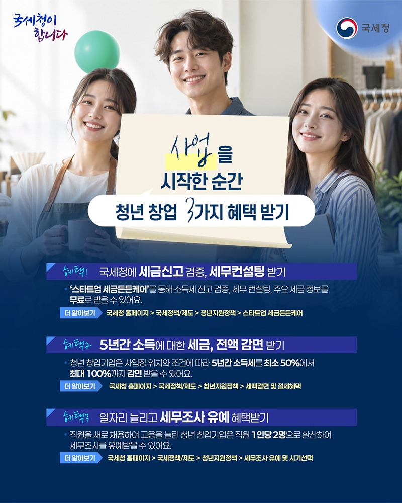 국세청 청년지원 정책모음, 청년 ZIP