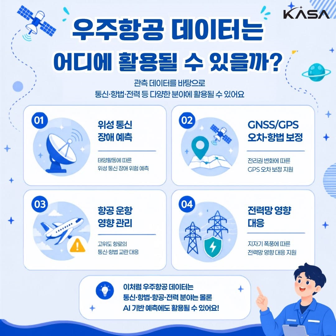 함께 살펴보는 우주항공청 공공데이터