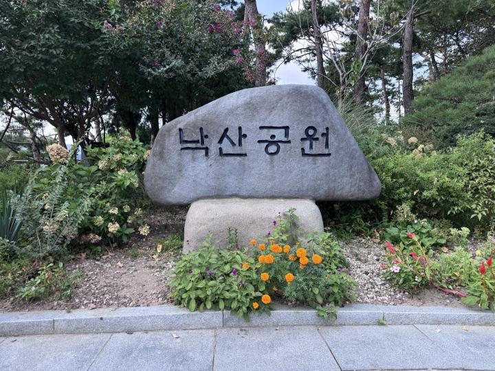 가을이 느껴지는 낙산공원(본인 촬영)