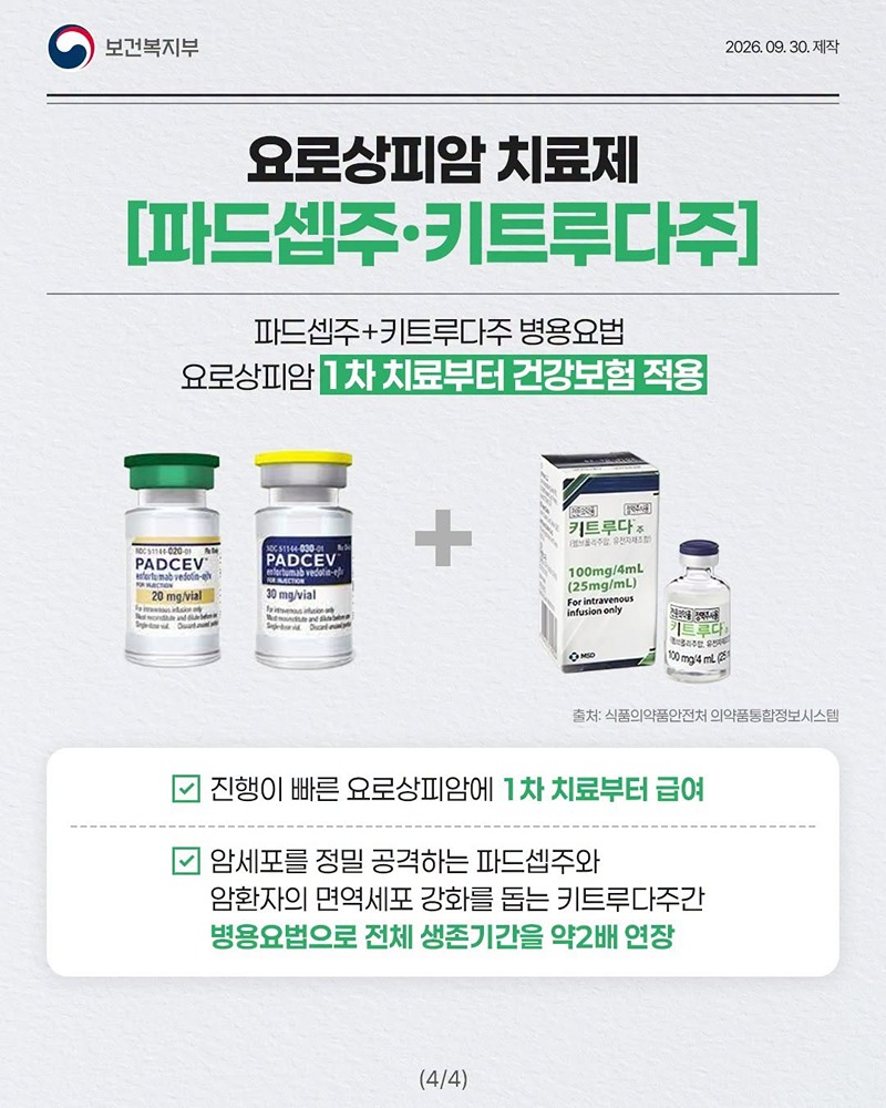 희귀·소외암환자 치료비 부담 10월 1일부터 낮아집니다