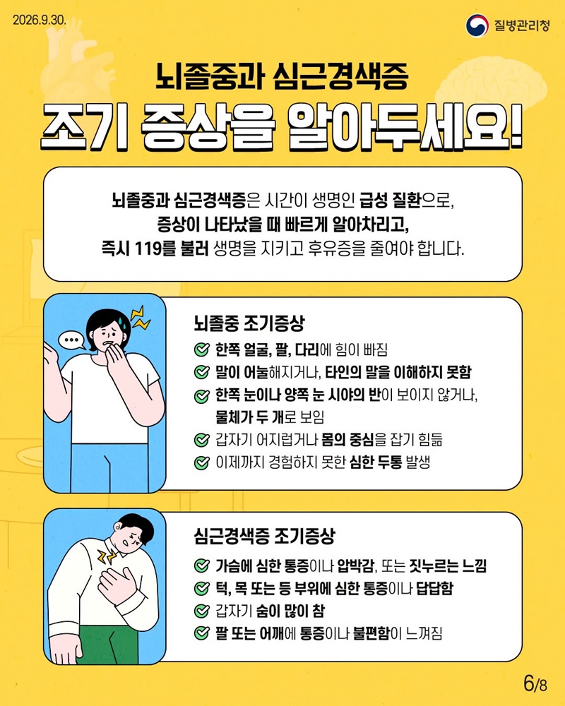 심뇌혈관질환 20대부터 관리하자!