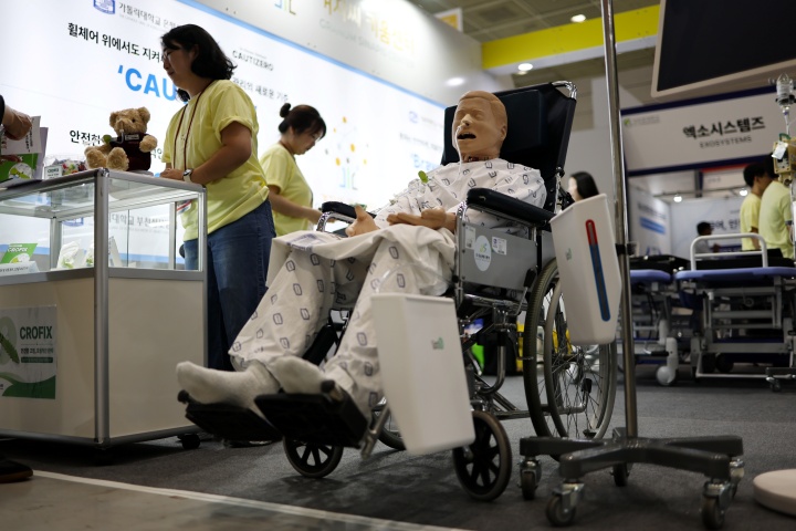2026 국제 병원의료산업 박람회 참고사진. 2026.8.19 (사진=저작권자(c) 연합뉴스, 무단 전재-재배포 금지)