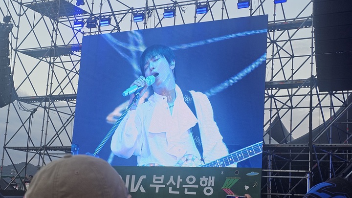 축제 공연 모습 (본인 촬영)
